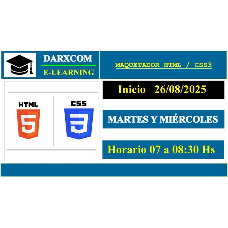 Curso Administrador Maquetadoor HTML / CSS3