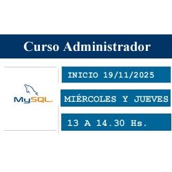 Curso Administrador MYSQL SERVER