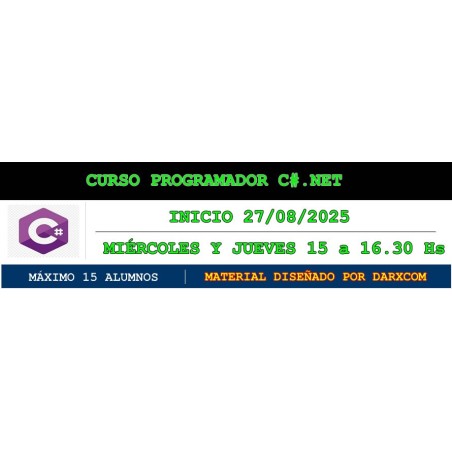 Curso de programación C .Net