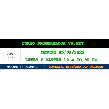 Curso de programador .VB .Net